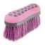 Hy Shine Glitter Dandy Flick Brush in Black/Pink