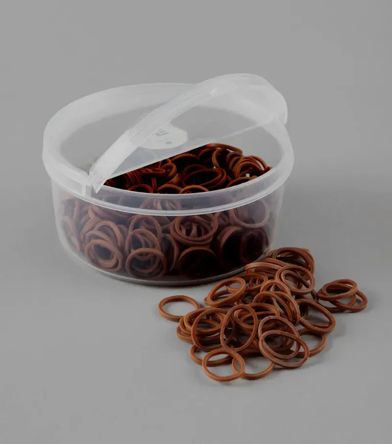 Premier Equine Horse Plaiting Bands in Brown