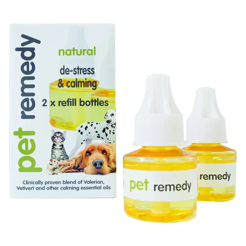 Pet Remedy 2 x 40 ml Refill Plug Diffuser