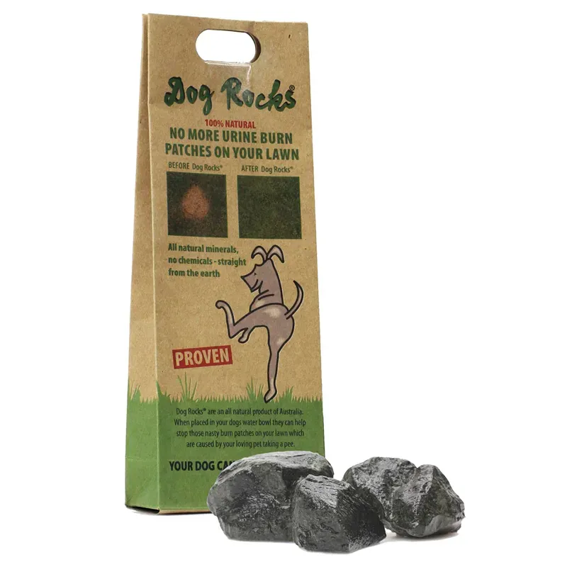 Podium Pet Products 200g Dog Rocks in Black