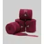 Premier Equine One Size Horse Polo Fleece Bandages in Burgundy