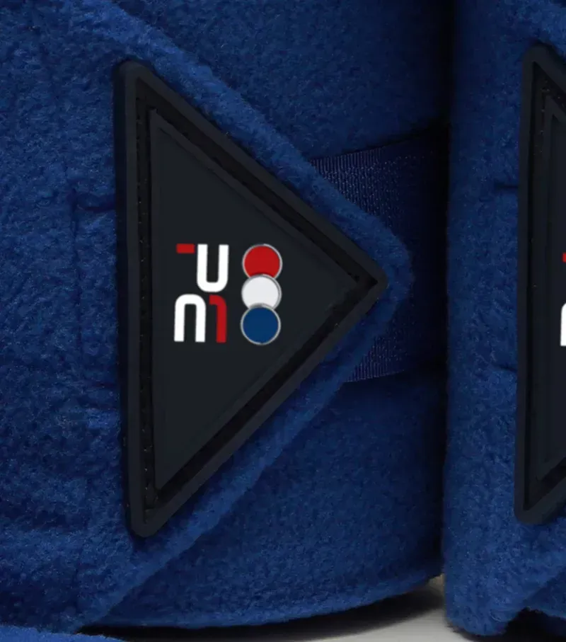 Premier Equine One Size Horse Polo Fleece Bandages in Royal Blue-2