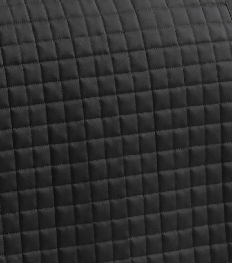 Premier Equine Pony Close Contact Merino Wool Half Lined European GP/Jump Square in Black/Black-3