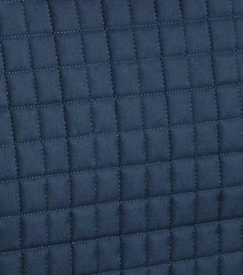 Premier Equine Pony Close Contact Merino Wool Half Lined European GP/Jump Square in Navy/Burgundy-3