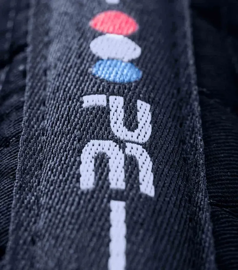 Premier Equine Pony Plain Cotton Dressage Square in Navy-1