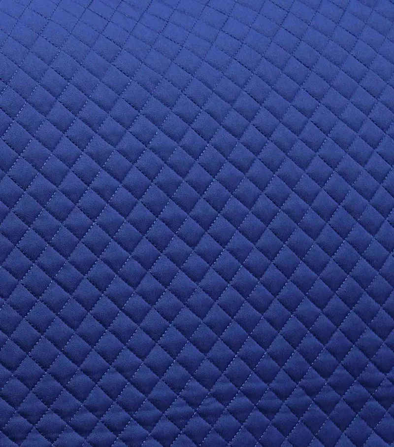 Premier Equine Pony Plain Cotton Dressage Square in Royal Blue-3