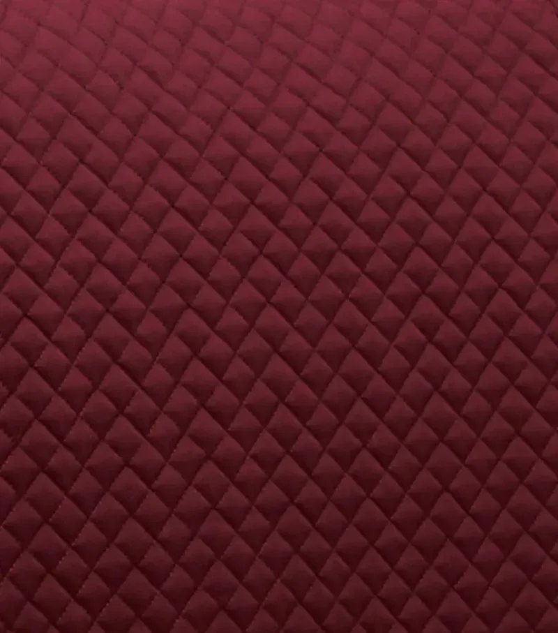 Premier Equine Pony Plain Cotton GP/Jump Square in Burgundy-3