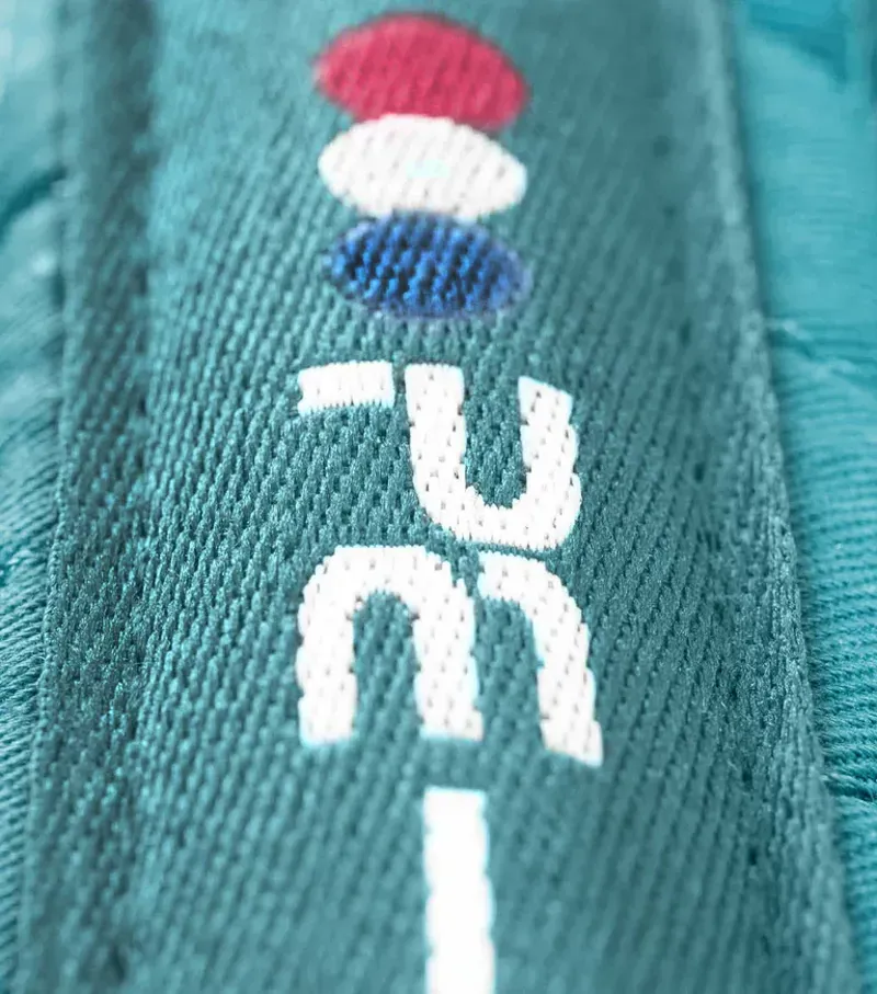 Premier Equine Pony Plain Cotton GP/Jump Square in Turquoise-1