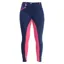 Hy Performance Manby Ladies Jodhpurs in Navy/Raspberry