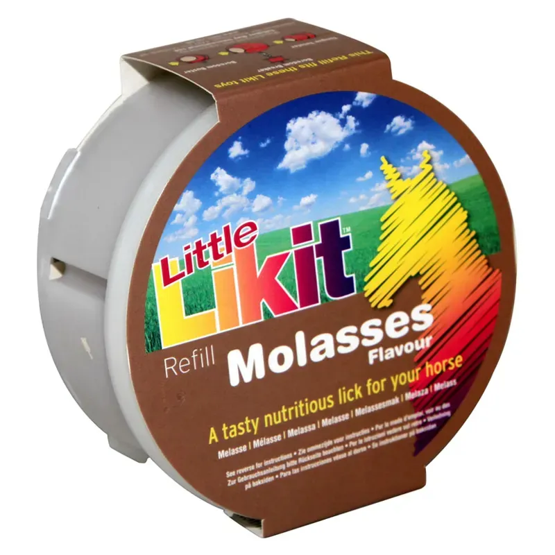 Likit 250g Box of 24 Natural Molasses Little Likit