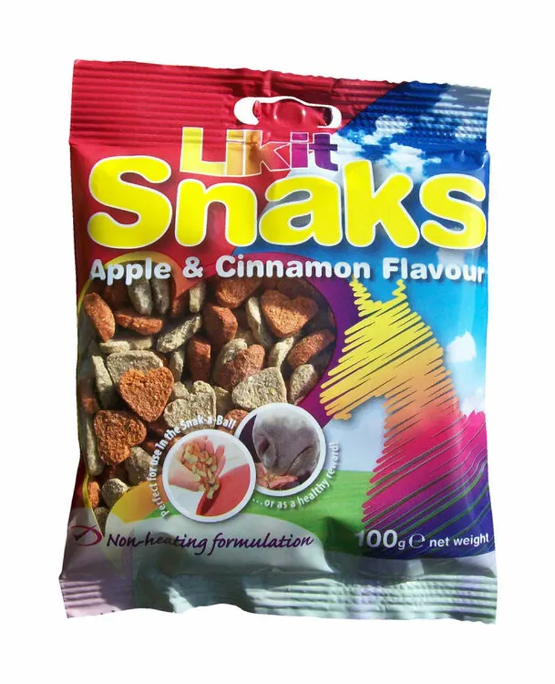 Likit Snaks Box Of 20 100g Apple and Cinnamon