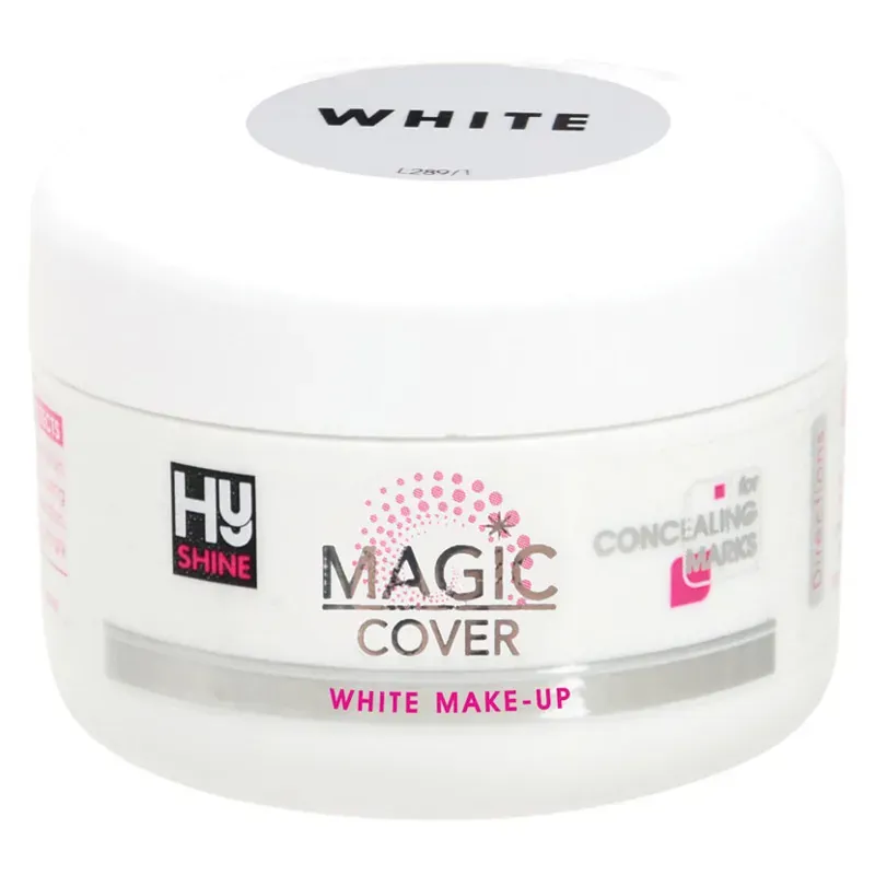 Hy Shine Magic Cover Make-Up in White 50g
