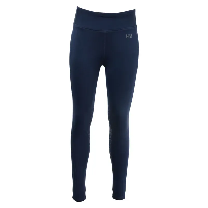 Hy Performance Supernova Ladies Riding Skins in Black/Midnight Blue