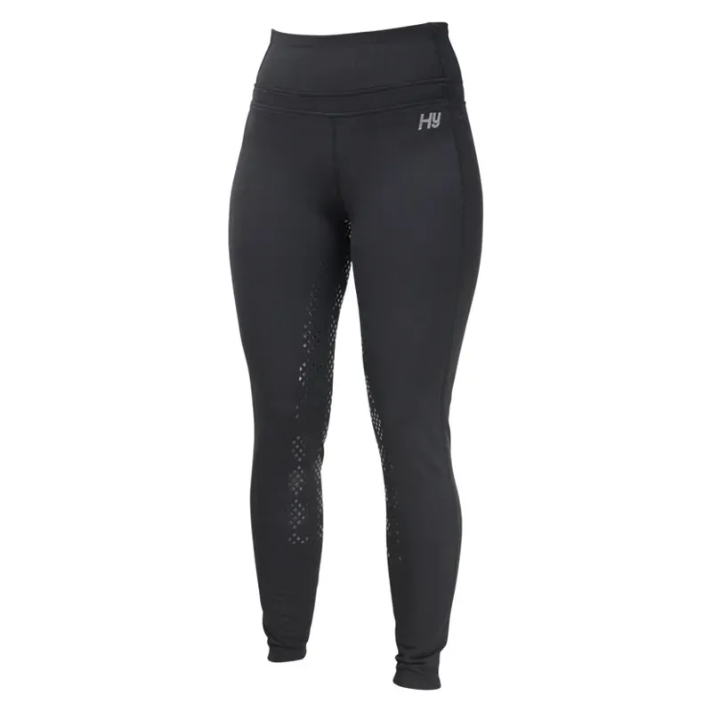 Hy Performance Power Ladies Riding Skins in Black