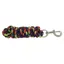 Hy Three Toned Lead Rope in Red/Navy/Green