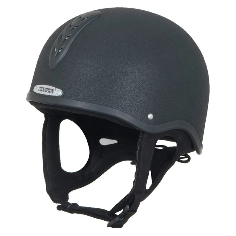 Champion Junior X-Air Plus Riding Helmet in Black