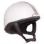 Champion Ventair Deluxe Skull Riding Helmet in Silver/Silver