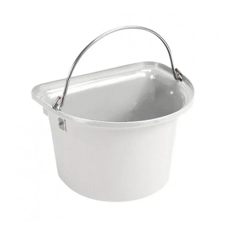 Stubbs Flat Sided Bucket in White