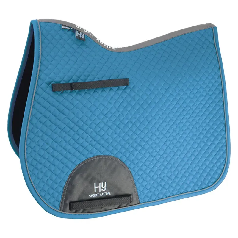 Hy Sport Active GP Saddle Pad in Aegean Green