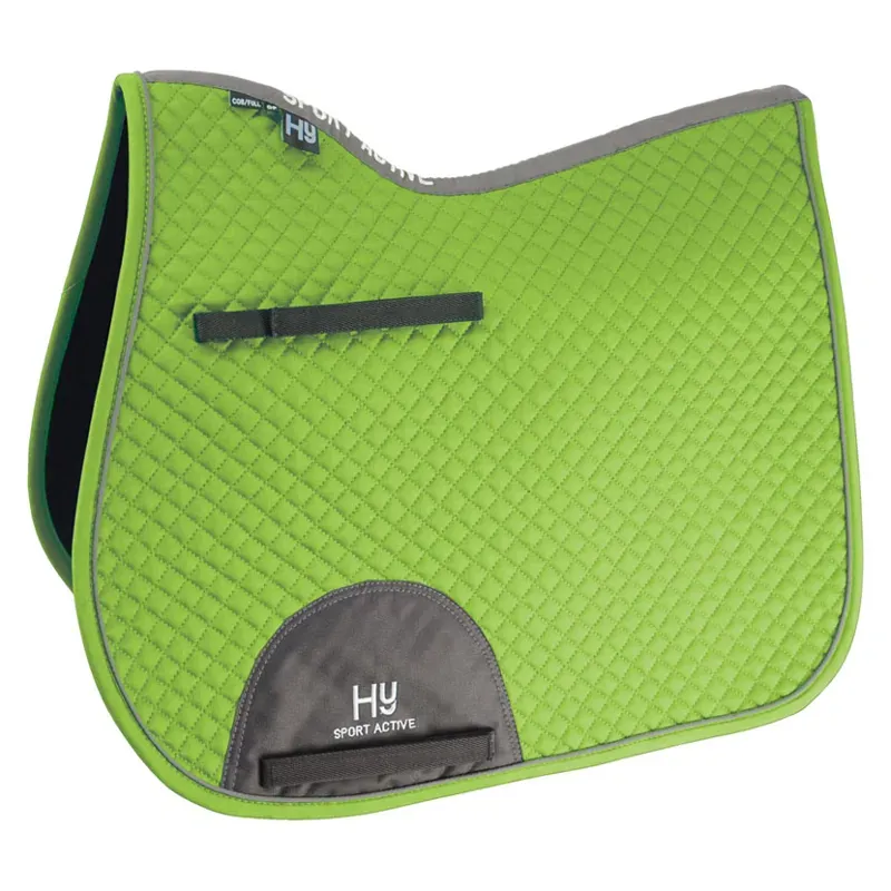 Hy Sport Active GP Saddle Pad in Spearmint Green