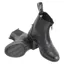 Hy Equestrian York Synthetic Leather Zip Jodhpur Boots in Black