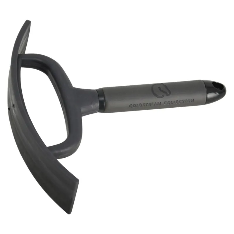 Coldstream Faux Leather Sweat Scraper in Charcoal/Black