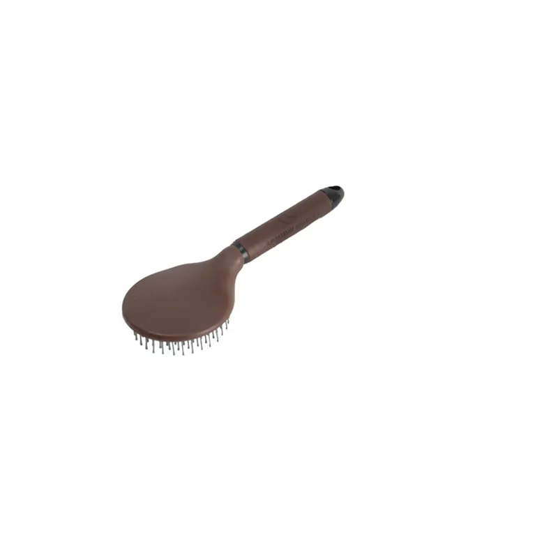 Coldstream Faux Leather Mane and Tail Brush in Brown/Black