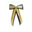 ShowQuest Hairbow and Tails in Navy/Sunshine/Gold