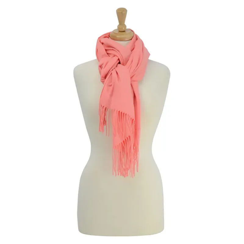 Green House Hundleby Luxurious Scarf in Pink