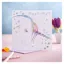 Deckled Edge Prancing Myth Card - Happy Birthday - Unicorn Head