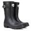 Rockfish Women's Short Matt Wellington Boots in Black