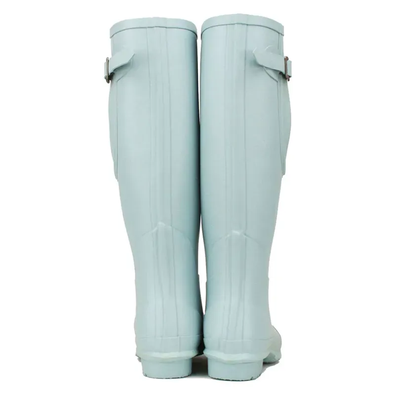 Rockfish Women's Tall Adjustable Matt Wellington Boots in Willow-3