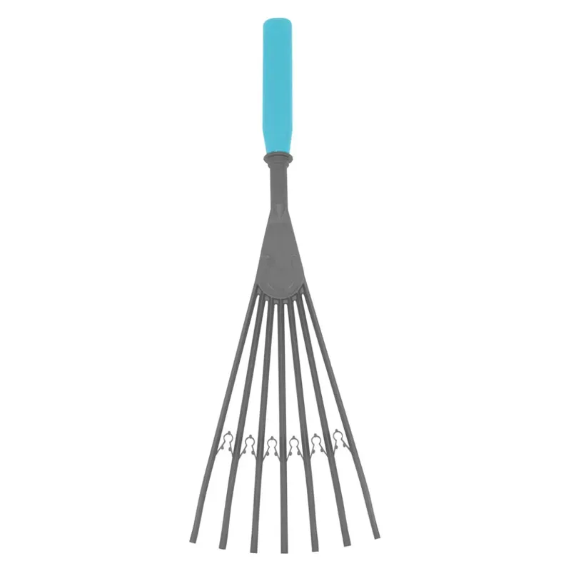 Faulks and Company Big Tidee Plastic Rake in Sky Blue