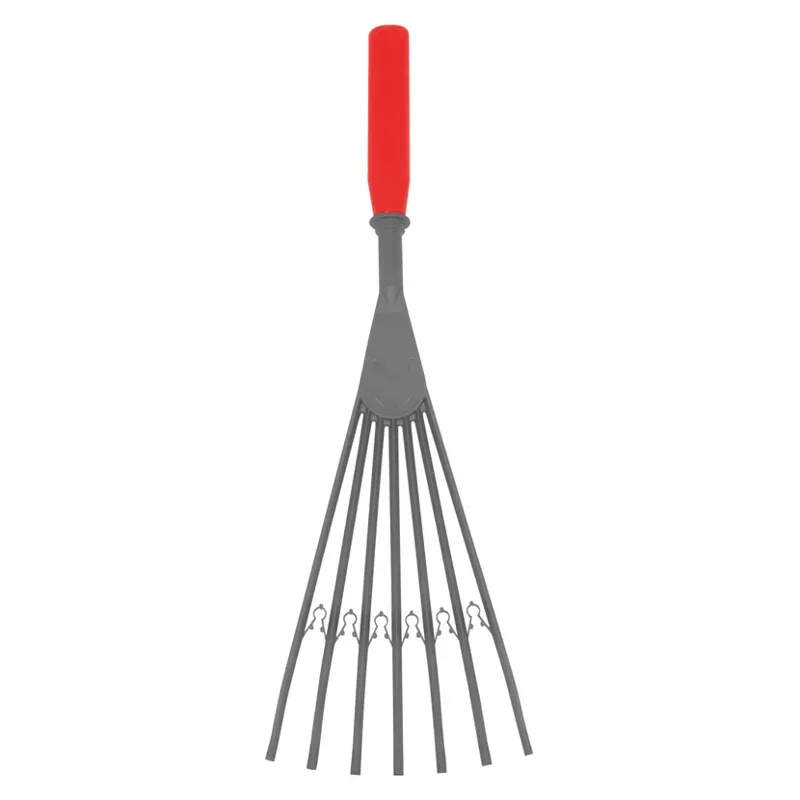 Faulks and Company Big Tidee Plastic Rake in Red