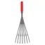 Faulks and Company Big Tidee Plastic Rake in Red