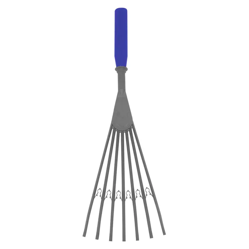 Faulks and Company Big Tidee Plastic Rake in Blue