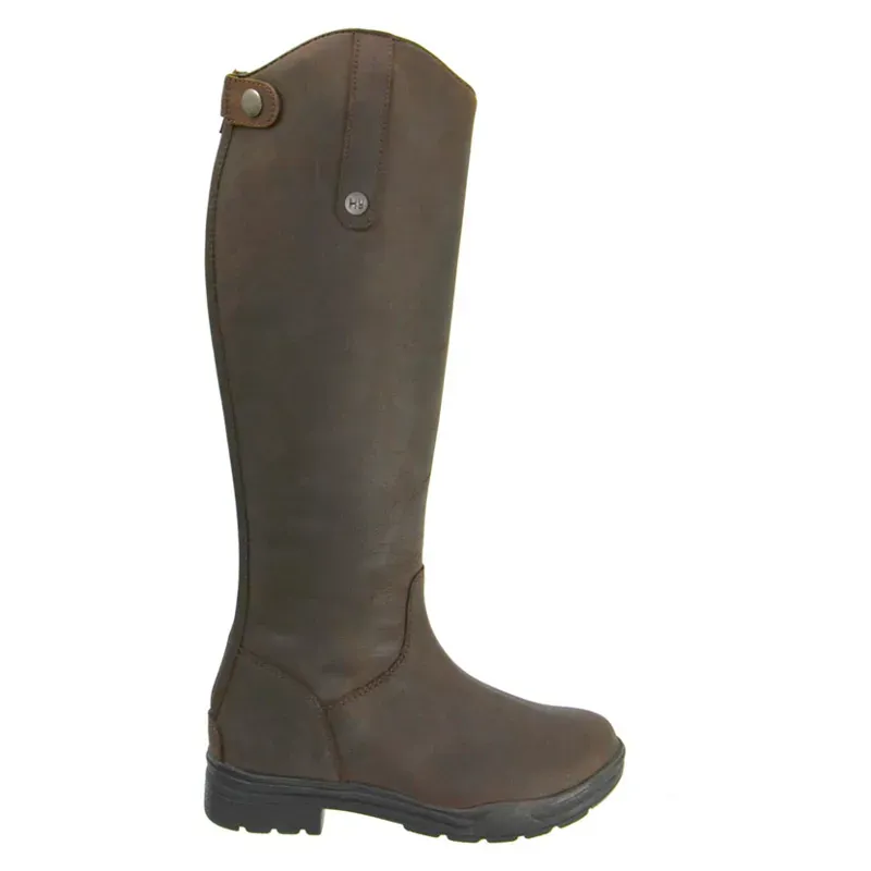 Hy Equestrian Waterford Country Riding Boots in Dark Brown-1