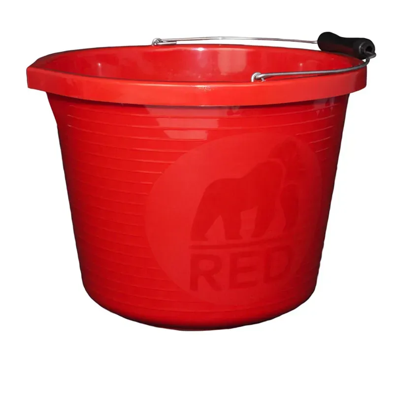 Faulks and Company 3 Gallon Gorilla Premium Bucket in Red