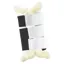 Hy Equestrian Combi Leather Brushing Boots in White