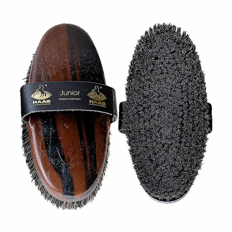 Haas 200 x 85mm Junior Horse Hair Brush