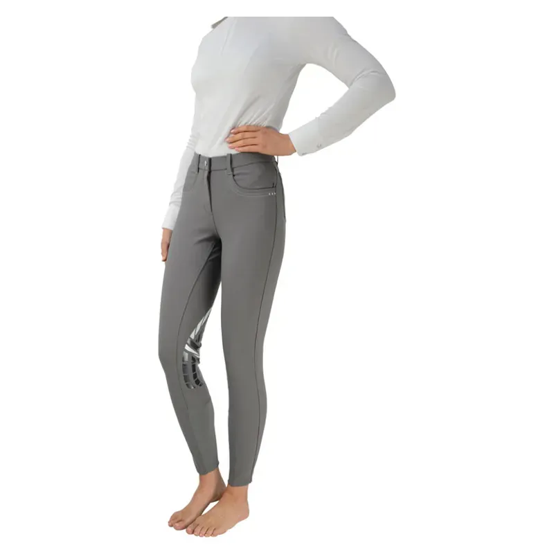 Hy Performance Corby Cool Ladies Breeches in Grey