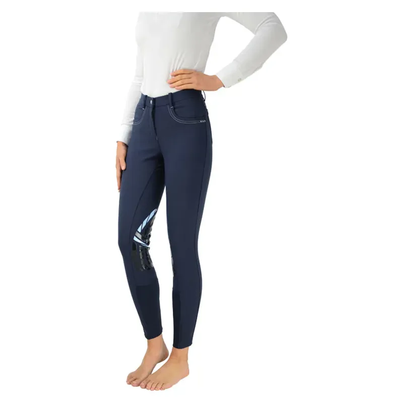 Hy Performance Corby Cool Ladies Breeches in Navy