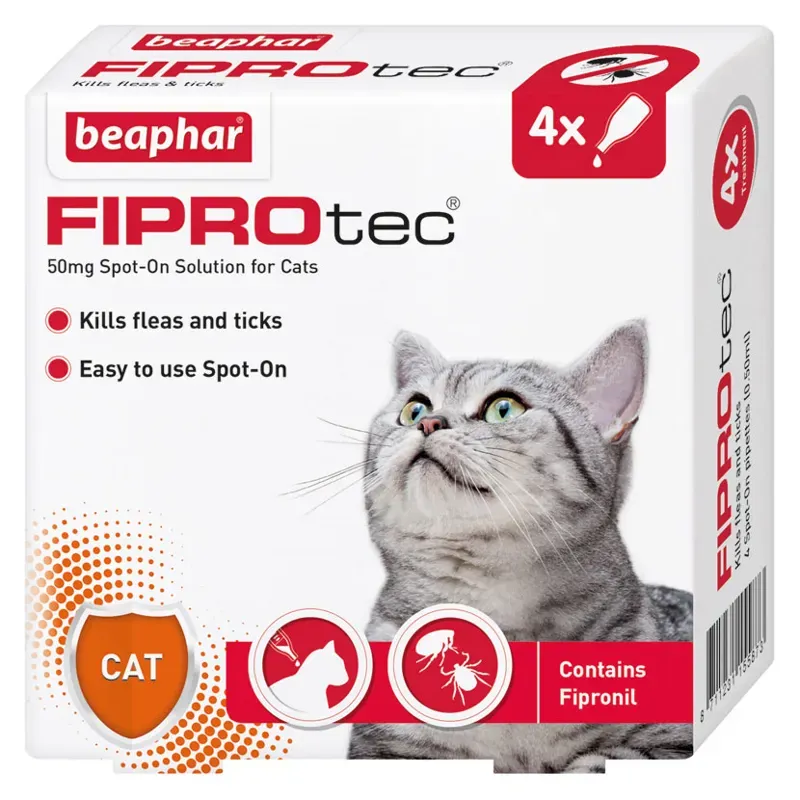 Beaphar FIPROtec Spot On Cat in White