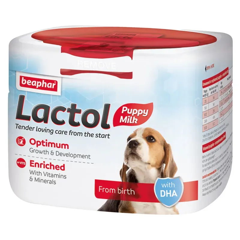 Beaphar Lactol Milk Replacer for Puppies in White