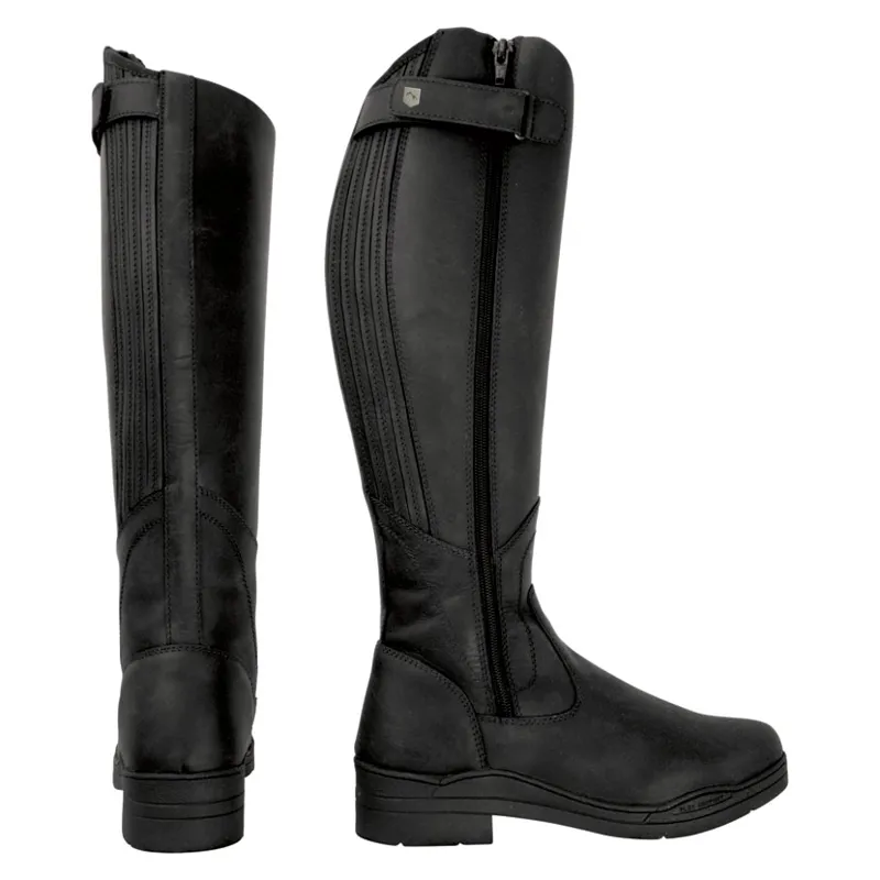 Hy Equestrian Londonderry Winter Country Riding Boots in Black