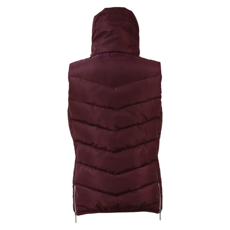 Coldstream Kimmerston Quilted Gilet in Windsor Wine-2