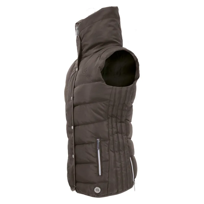 Coldstream Kimmerston Quilted Gilet in Charcoal Grey-1