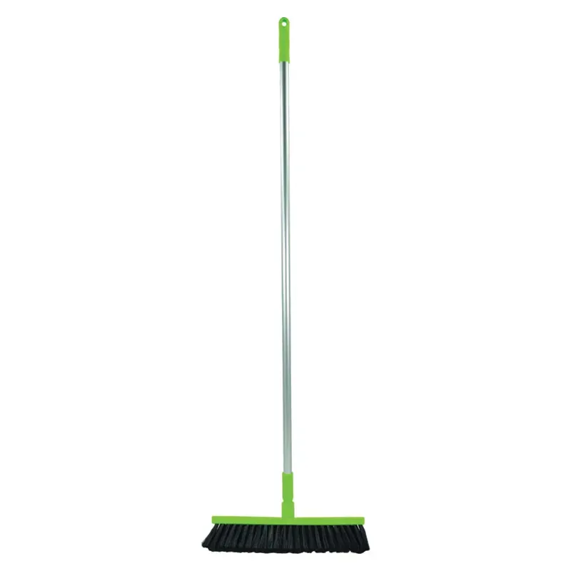 Harold Moore Equestrian Stable and Yard Broom in Lime Green