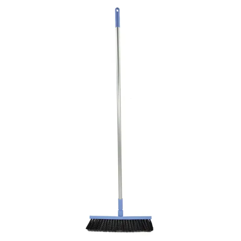 Harold Moore Equestrian Stable and Yard Broom in Baby Blue