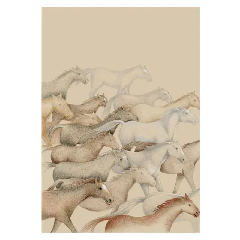 Deckled Edge Eureka Card - The Herd